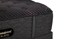 Beautyrest Black Series Two Plush Tight Top Low-profile Mattress Set
