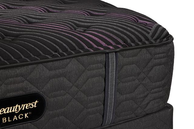 Beautyrest Black Series Two Plush Tight Top Low-profile Mattress Set