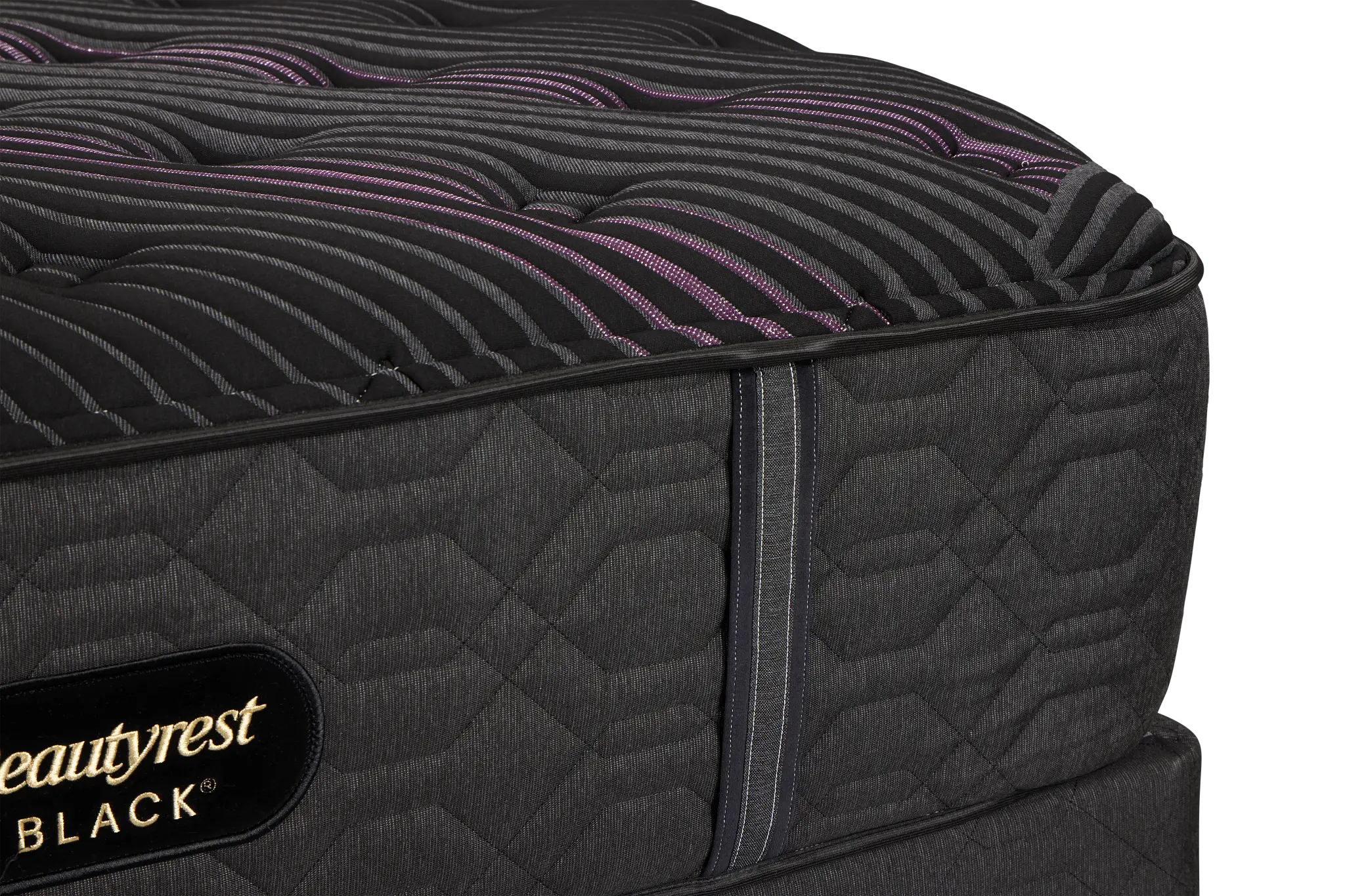 Beautyrest Black Series Two Plush Tight Top Low-profile Mattress Set Beautyrest Black Series Two Plush Tight Top Low-profile Mattress Set