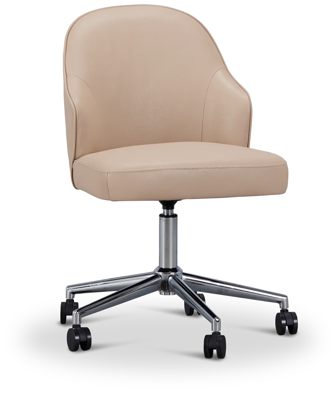 Paige Beige Swivel Desk Chair