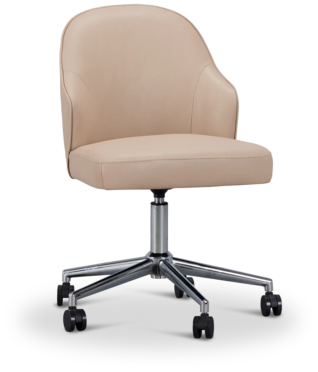 Paige Beige Swivel Desk Chair Paige Beige Swivel Desk Chair