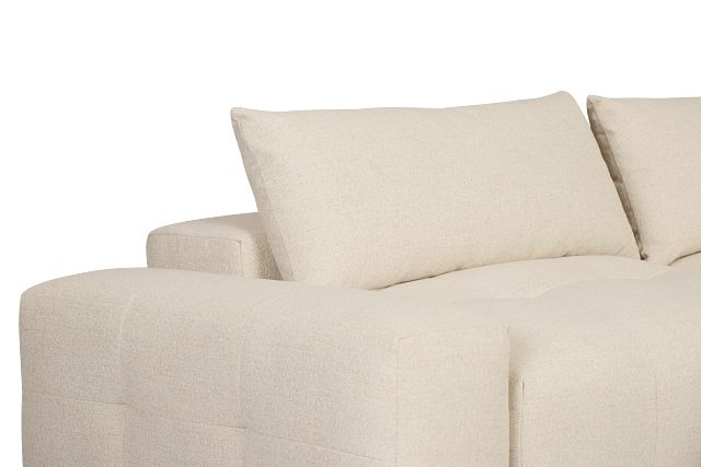 Remi Light Beige Fabric 8-piece Modular Sectional