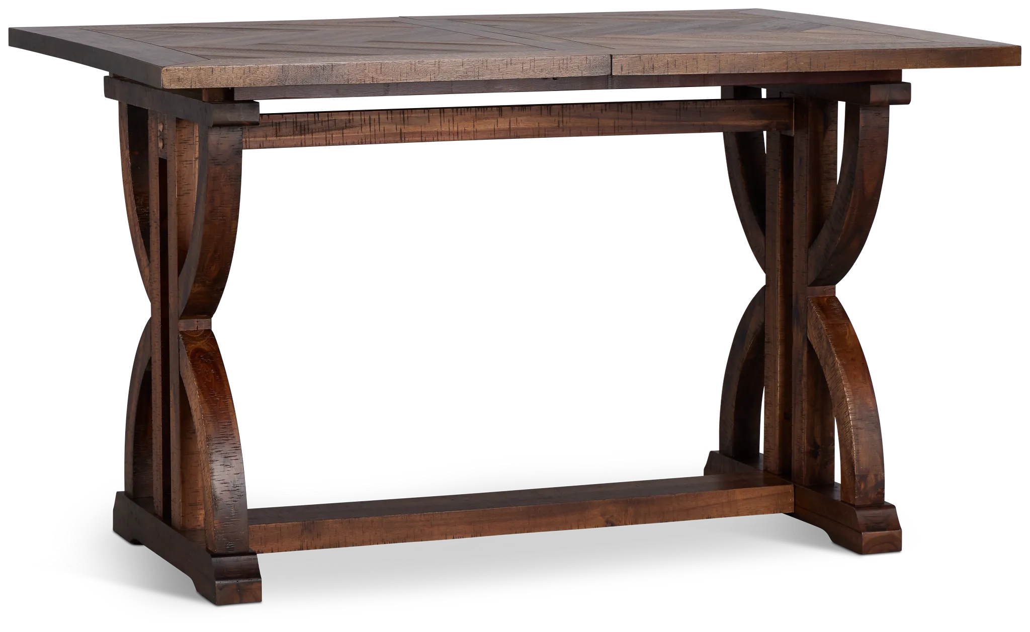 Joplin Dark Tone Extension High Dining Table