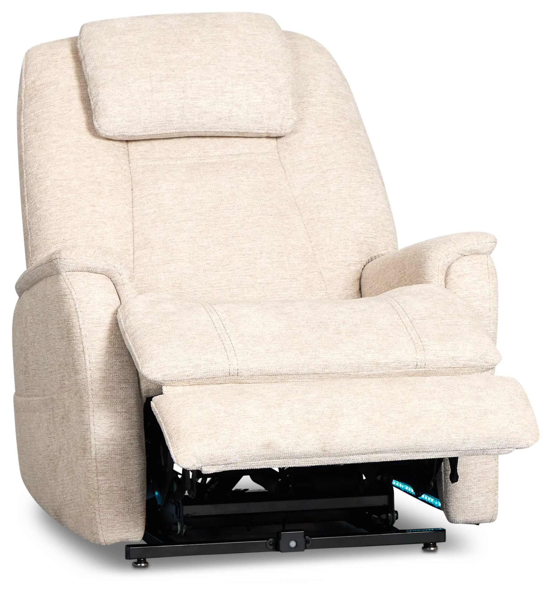 Model 3+ Petite Light Beige Fabric Power Lift Recliner Model 3+ Petite Light Beige Fabric Power Lift Recliner
