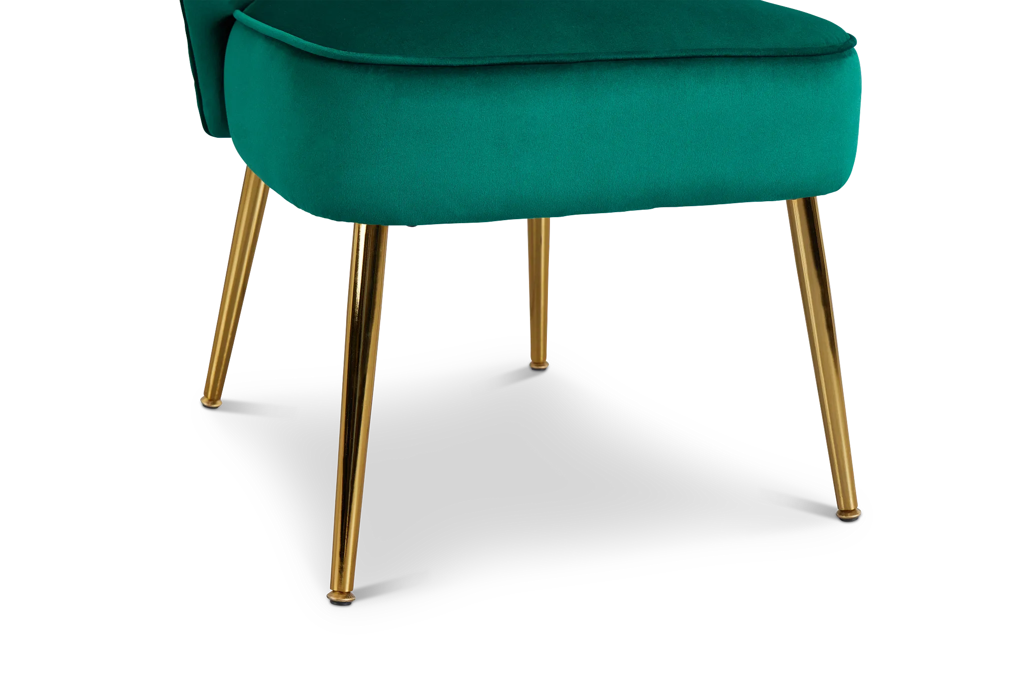 Tami Dark Green Velvet Accent Chair