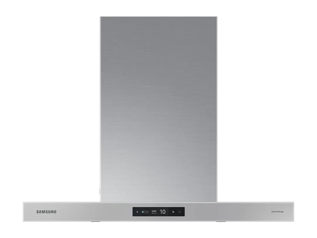 Samsung Bespoke Series Gray 36" Wall Chimney Hood
