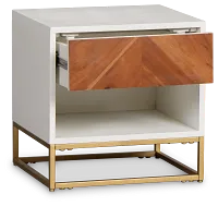 Abby Two-tone Accent Table