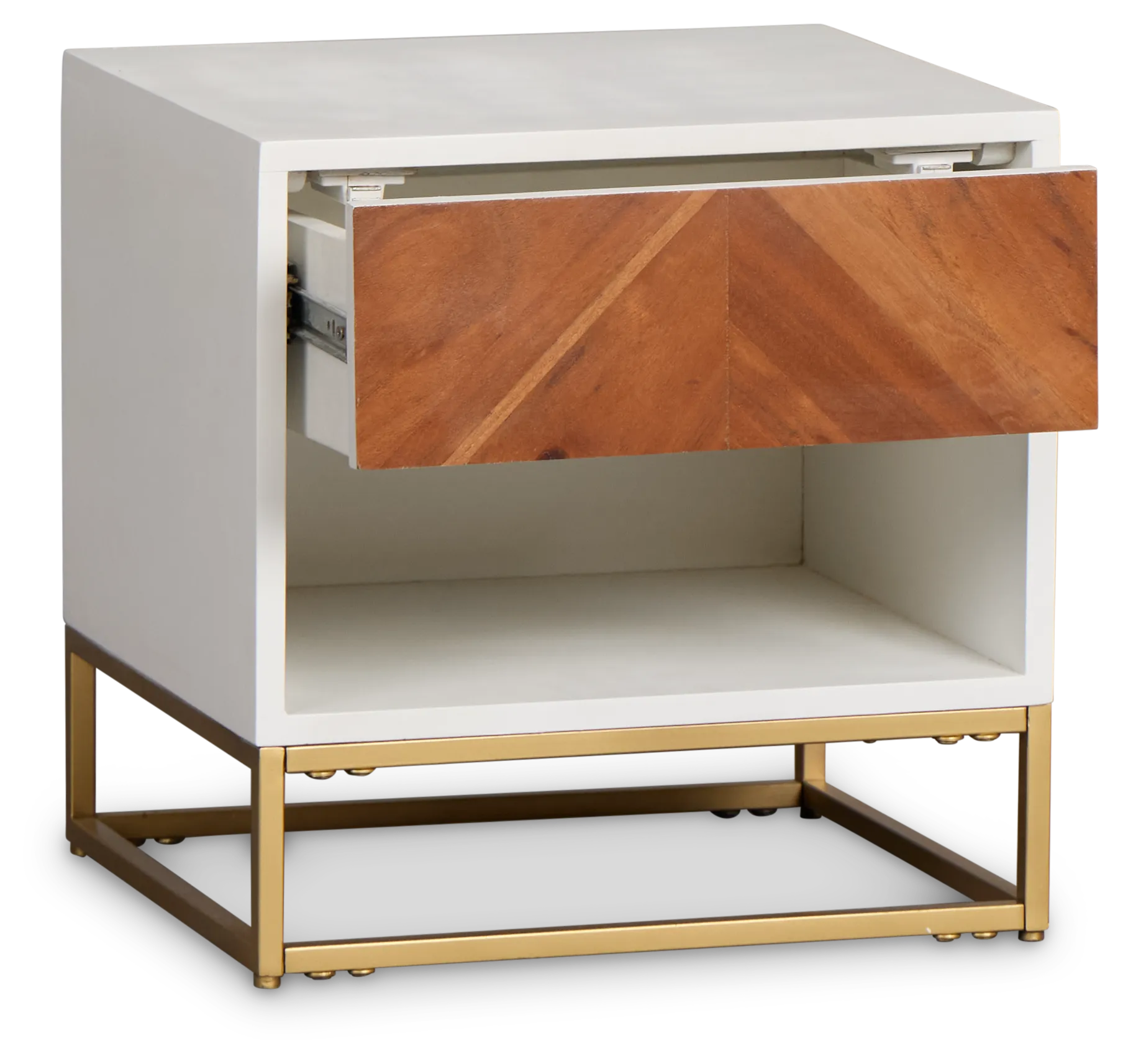 Abby Two-tone Accent Table