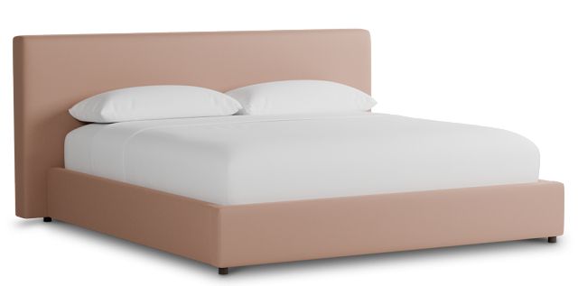 Grayton Joya Light Pink 44" Upholstered Platform Bed