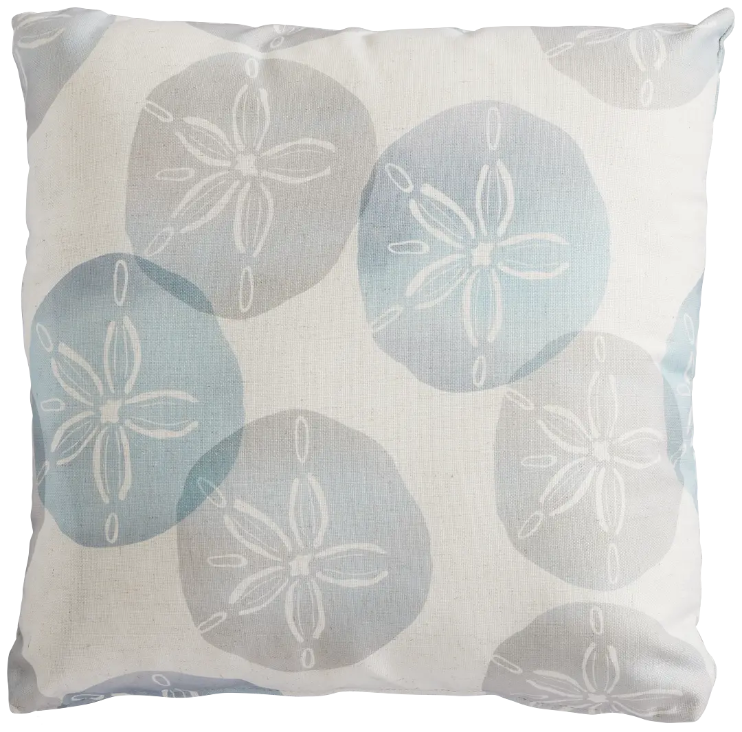 Sand Dollar Green 20" Accent Pillow Sand Dollar Green 20" Accent Pillow