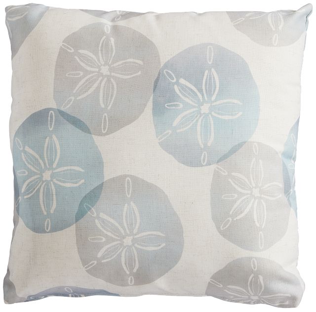 Sand Dollar Green 20" Accent Pillow