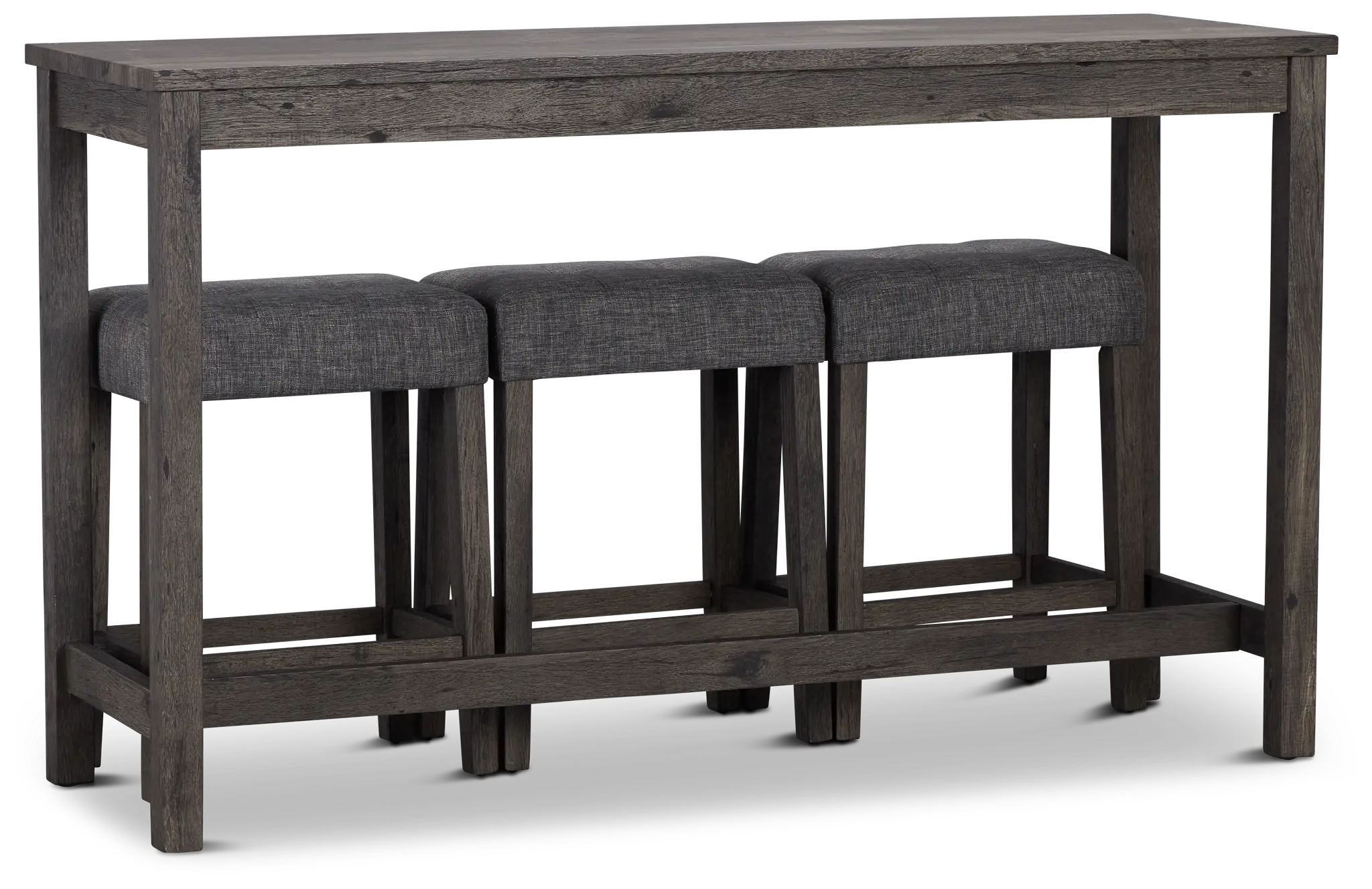 Robin Dark Tone High Table & 3 Barstools Robin Dark Tone High Table & 3 Barstools