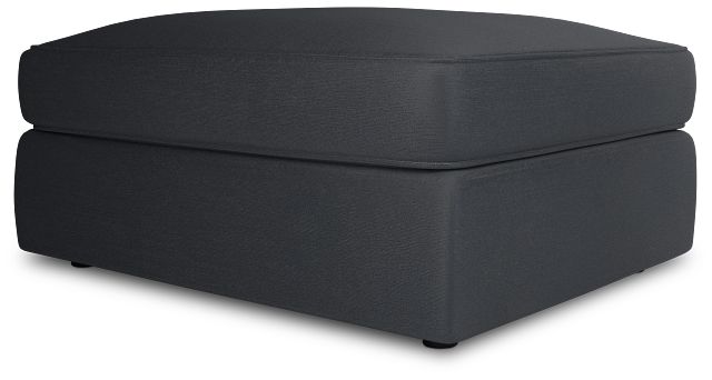 Siesta Peyton Dark Blue Fabric Ottoman