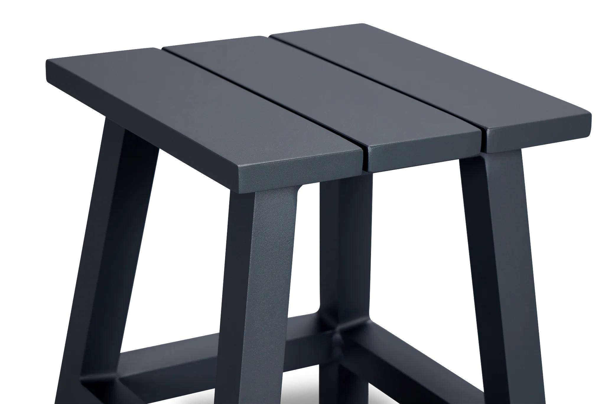 Barbados Gray Square Accent Table