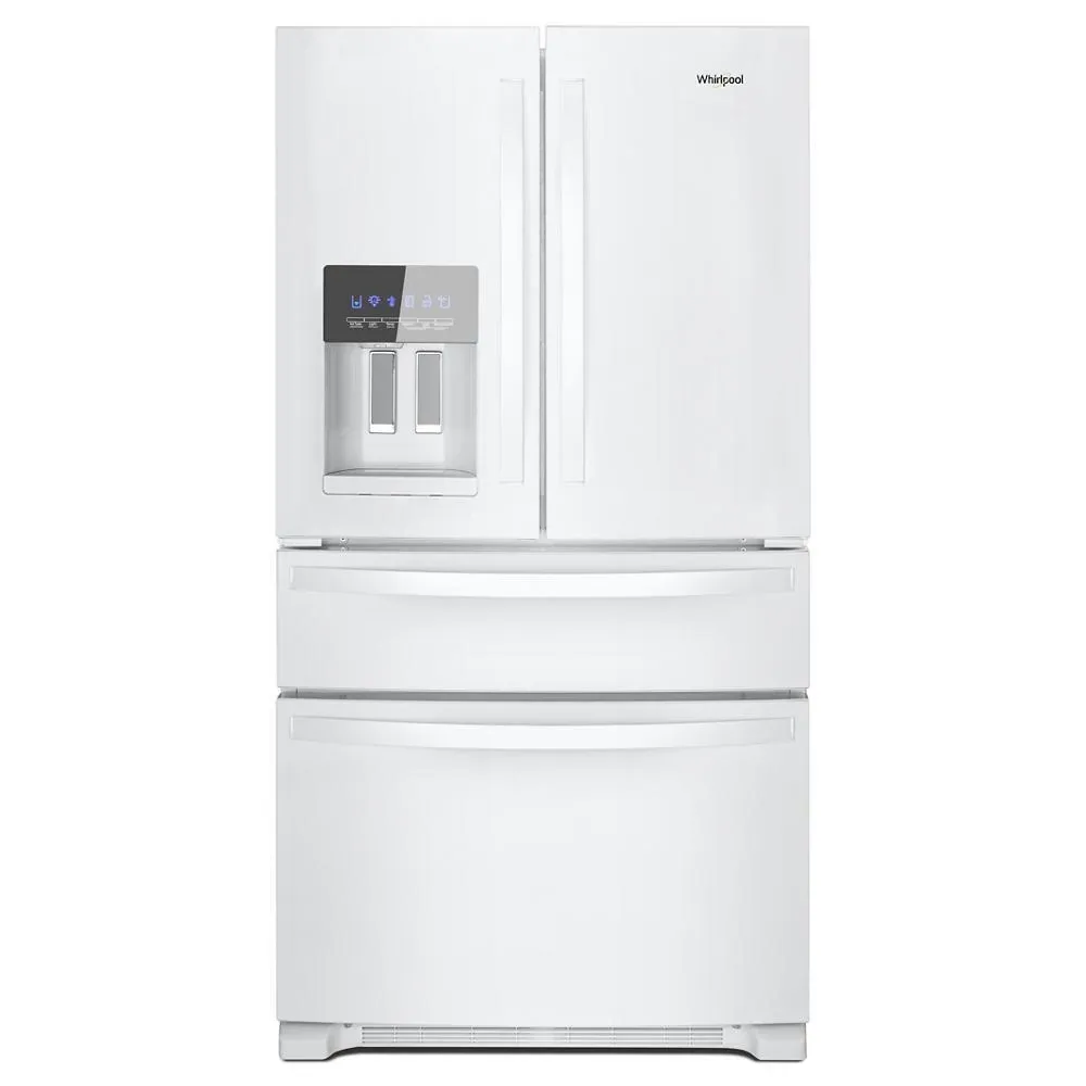 Whirlpool 3636 Series White French Door Refrigerator