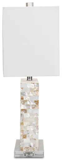 Claire Multicolored Crystal Table Lamp