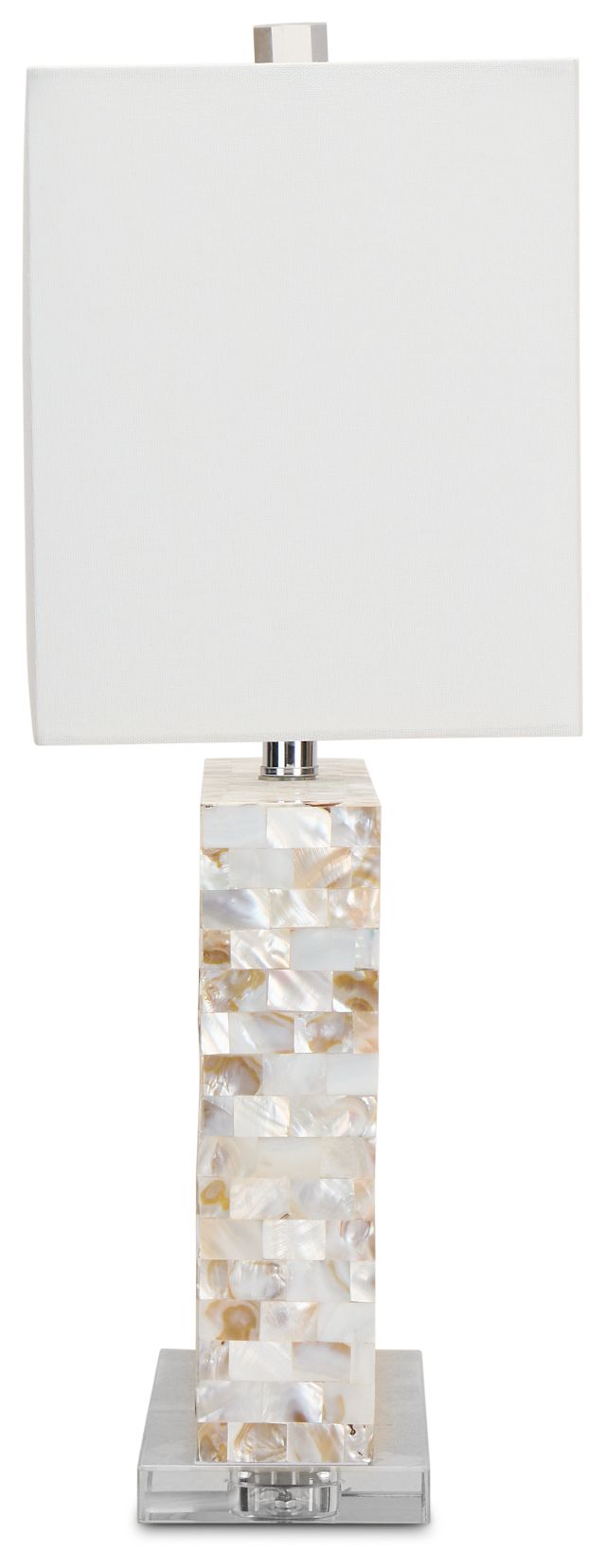 Claire Multicolored Crystal Table Lamp