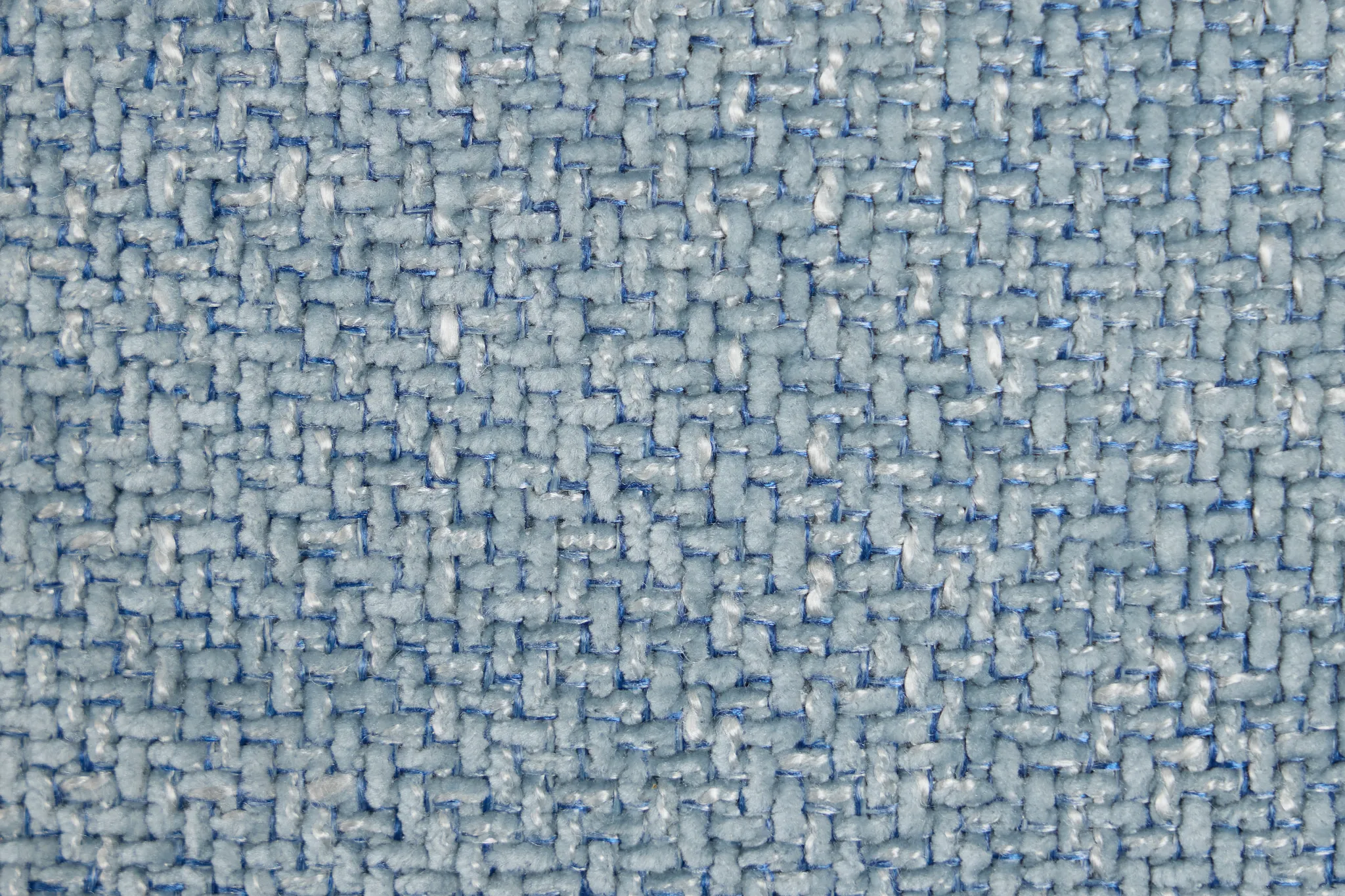 Hendrix Light Blue Fabric Right Power Extension Chaise Sectional