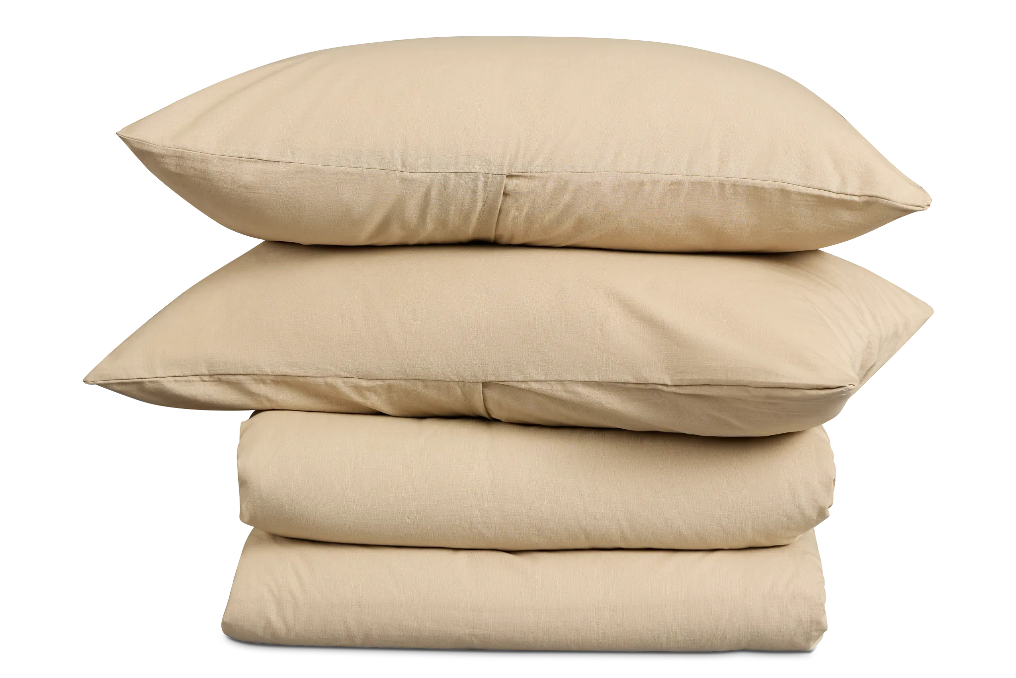 Rest & Renew Linen Blend Dark Beige Duvet Set