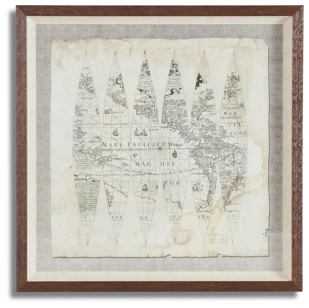 Geo Gray Framed Wall Art