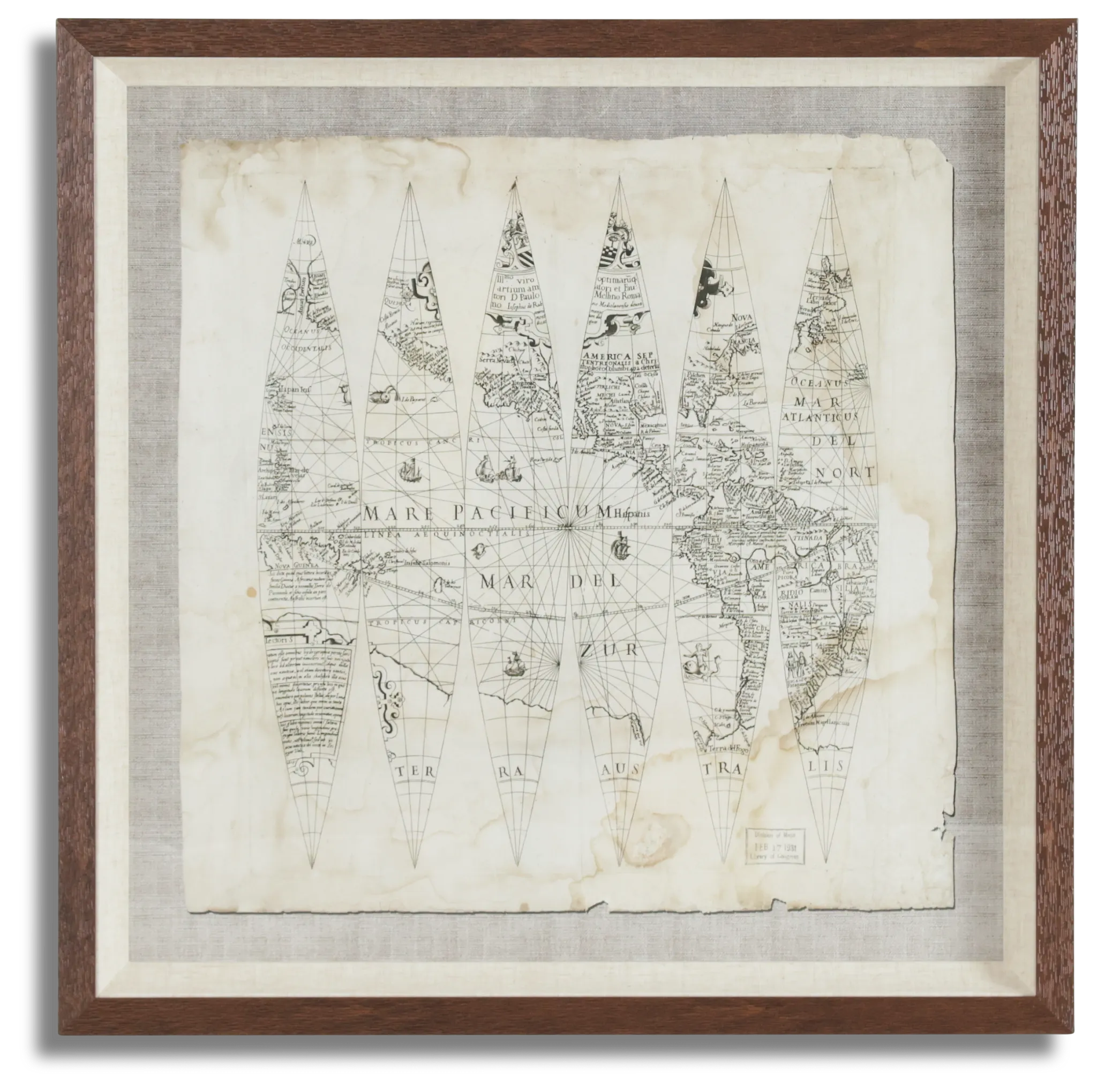 Geo Gray Framed Wall Art