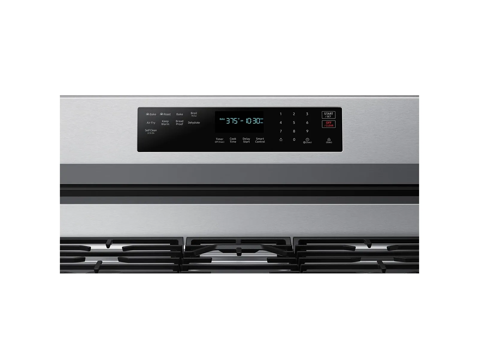 Samsung 6711 Series Stainless Steel Gas Range