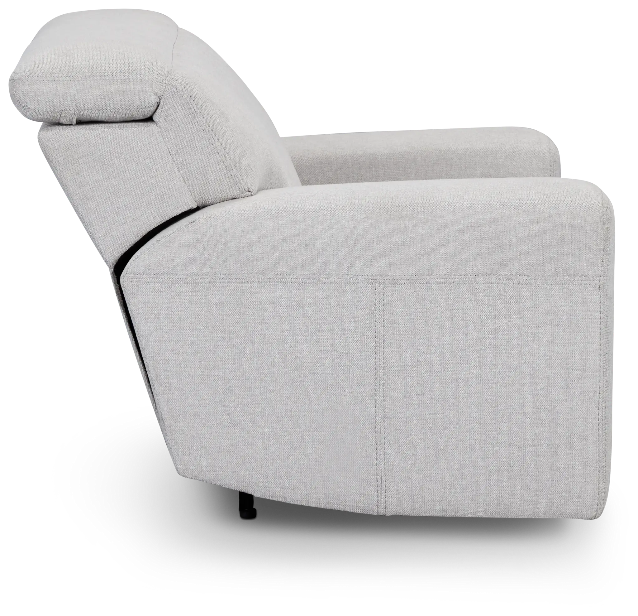 Callum Light Gray Fabric Power Recliner Callum Light Gray Fabric Power Recliner