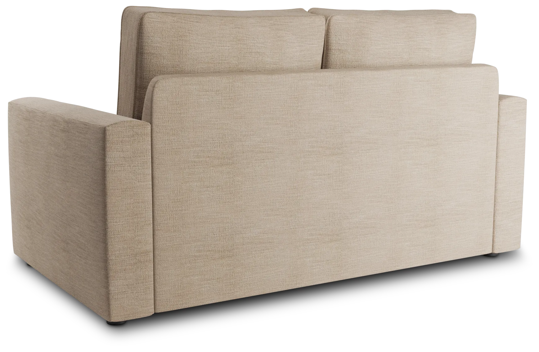 Siesta Victory Taupe Fabric Cooling Memory Foam Sleeper