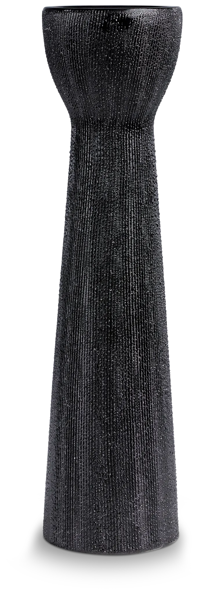 Layland Black Large Candle Holder