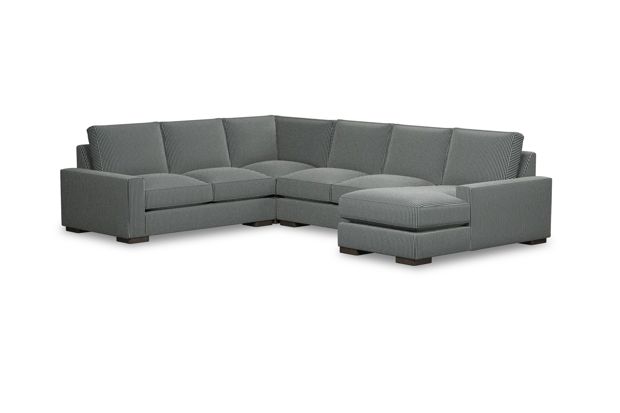 Edgewater Lucy Navy Medium Right Chaise Sectional Edgewater Lucy Navy Medium Right Chaise Sectional