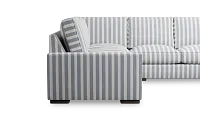 Edgewater Sea Lane Dark Blue Small Two-arm Sectional