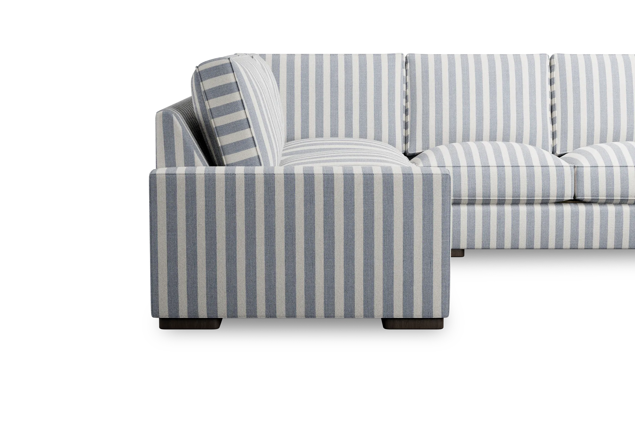 Edgewater Sea Lane Dark Blue Small Two-arm Sectional