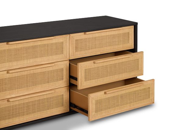 Pacific Two-tone 6-drawer Dresser