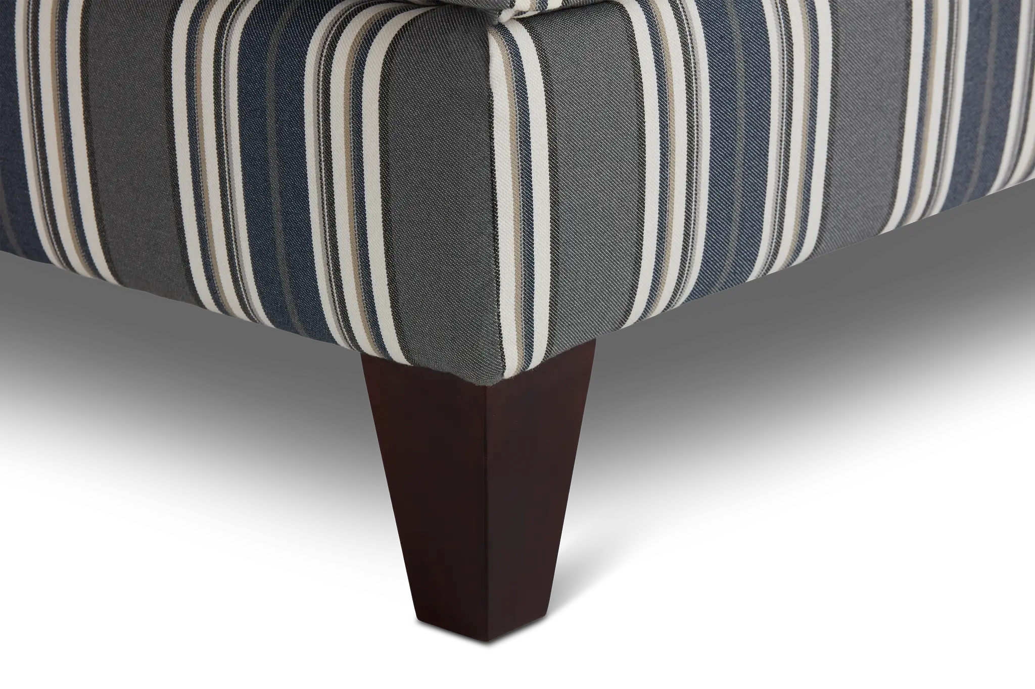 Amuse Blue Stripe Accent Chair Amuse Blue Stripe Accent Chair