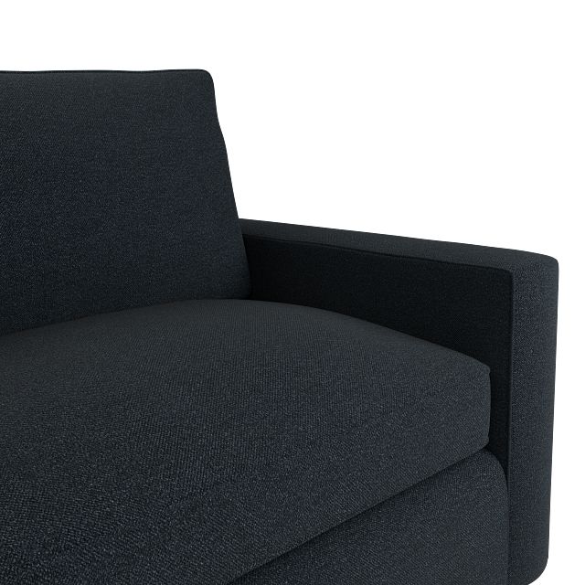 Siesta Elite Dark Blue Fabric Memory Foam Sleeper
