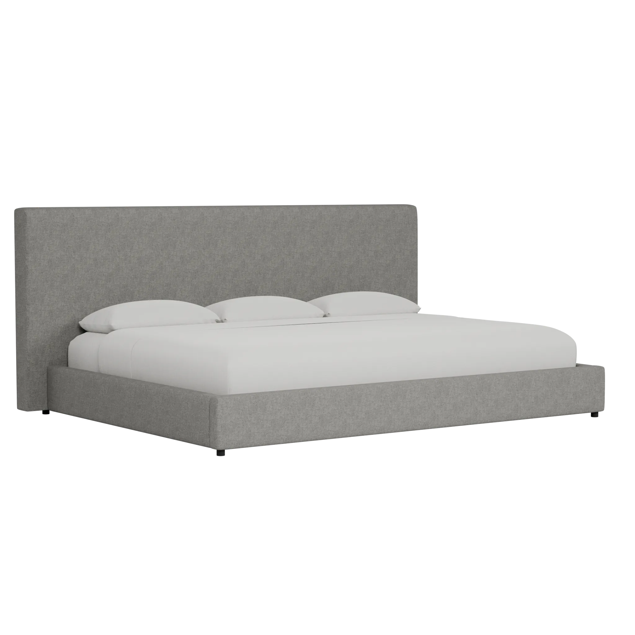 Grayton Linen 54" Upholstered Platform Bed