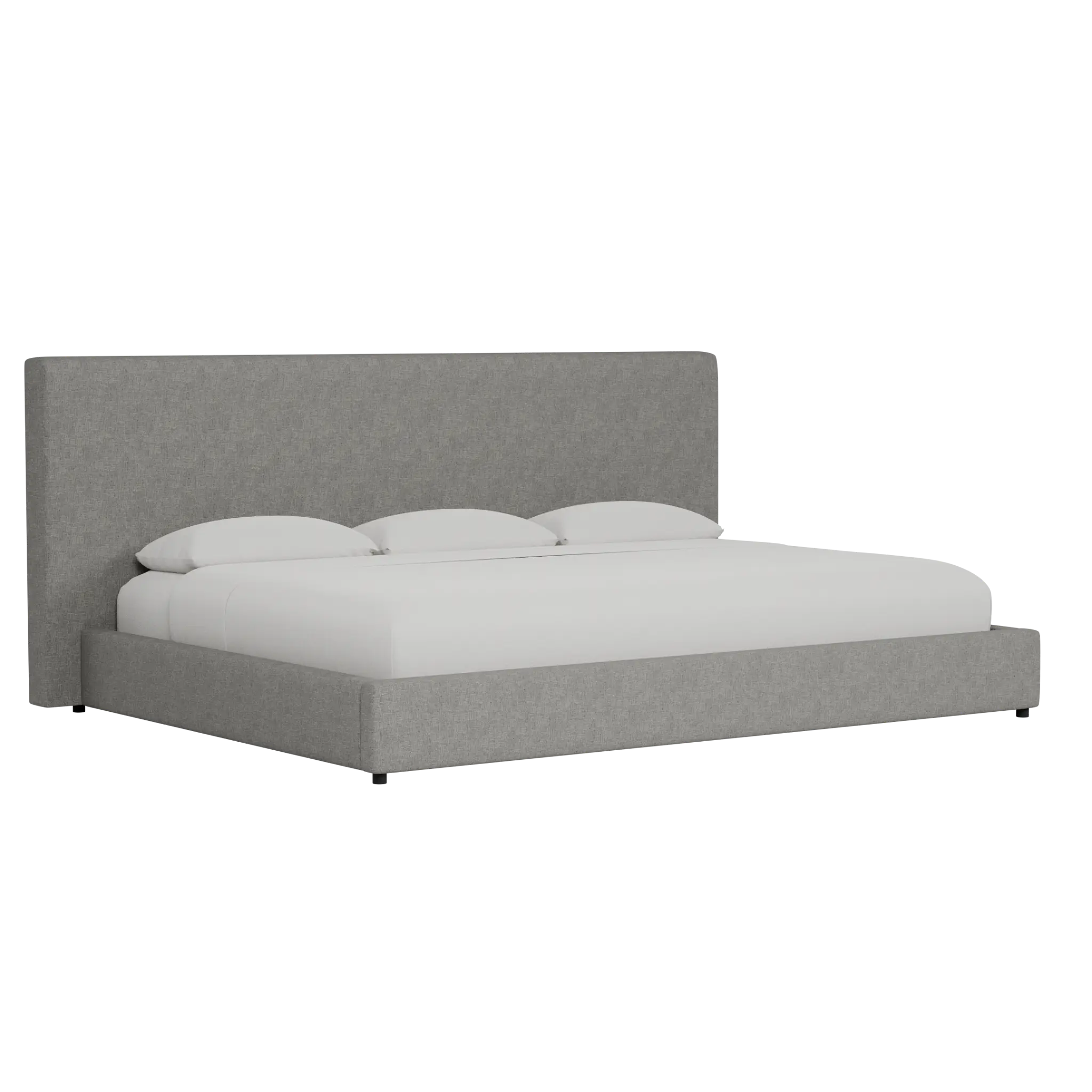 Grayton Linen 54" Upholstered Platform Bed Grayton Linen 54" Upholstered Platform Bed