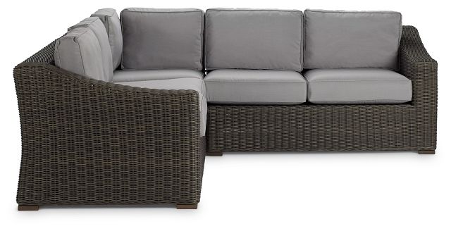 Canyon Gray Small Two-arm Sectional