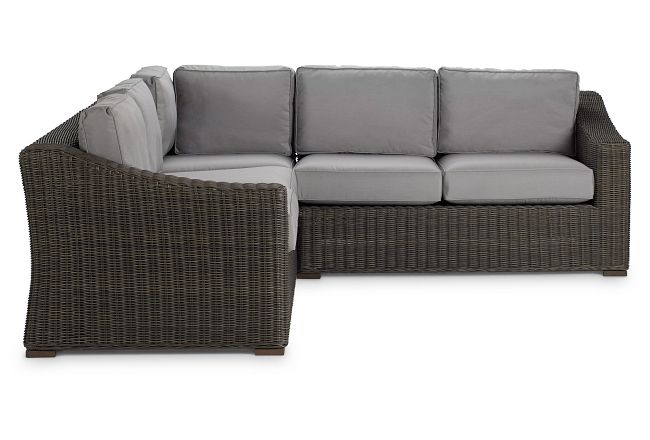 Canyon Gray Small Two-arm Sectional