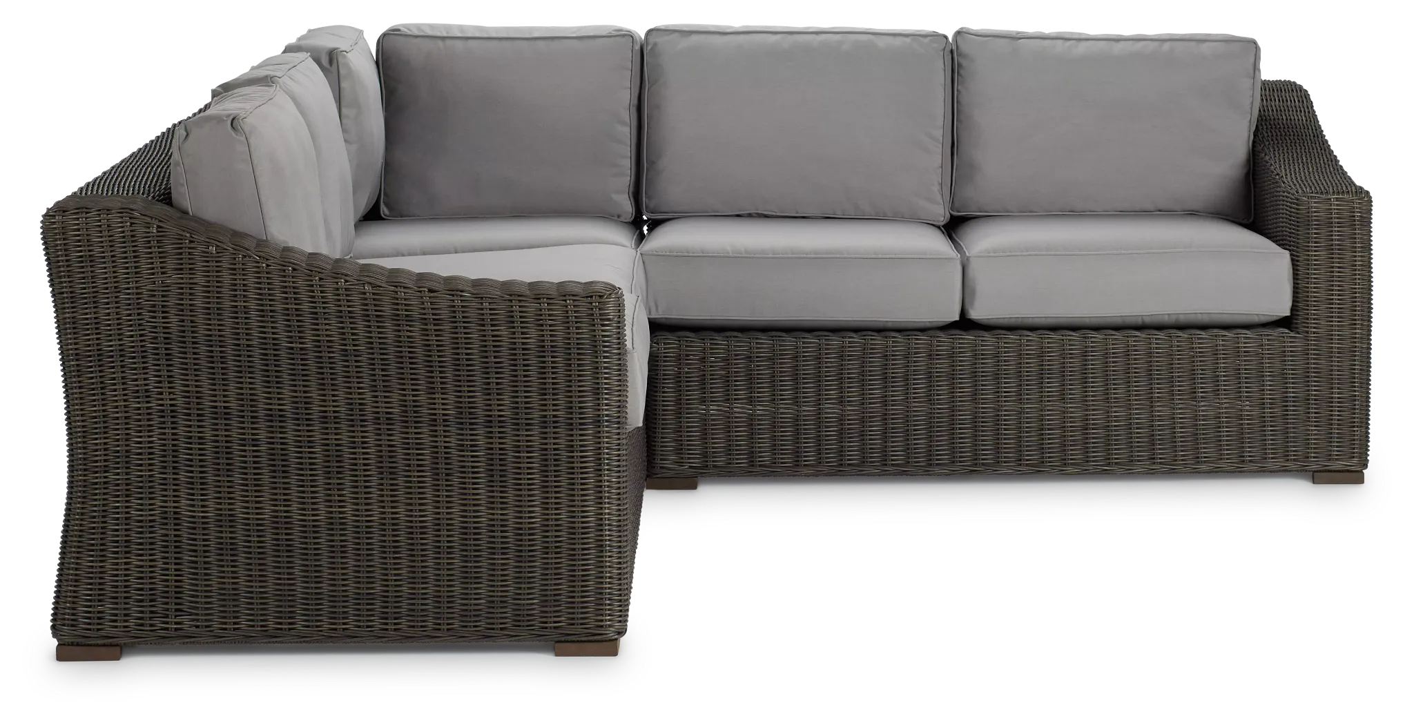 Canyon Gray Small Two-arm Sectional