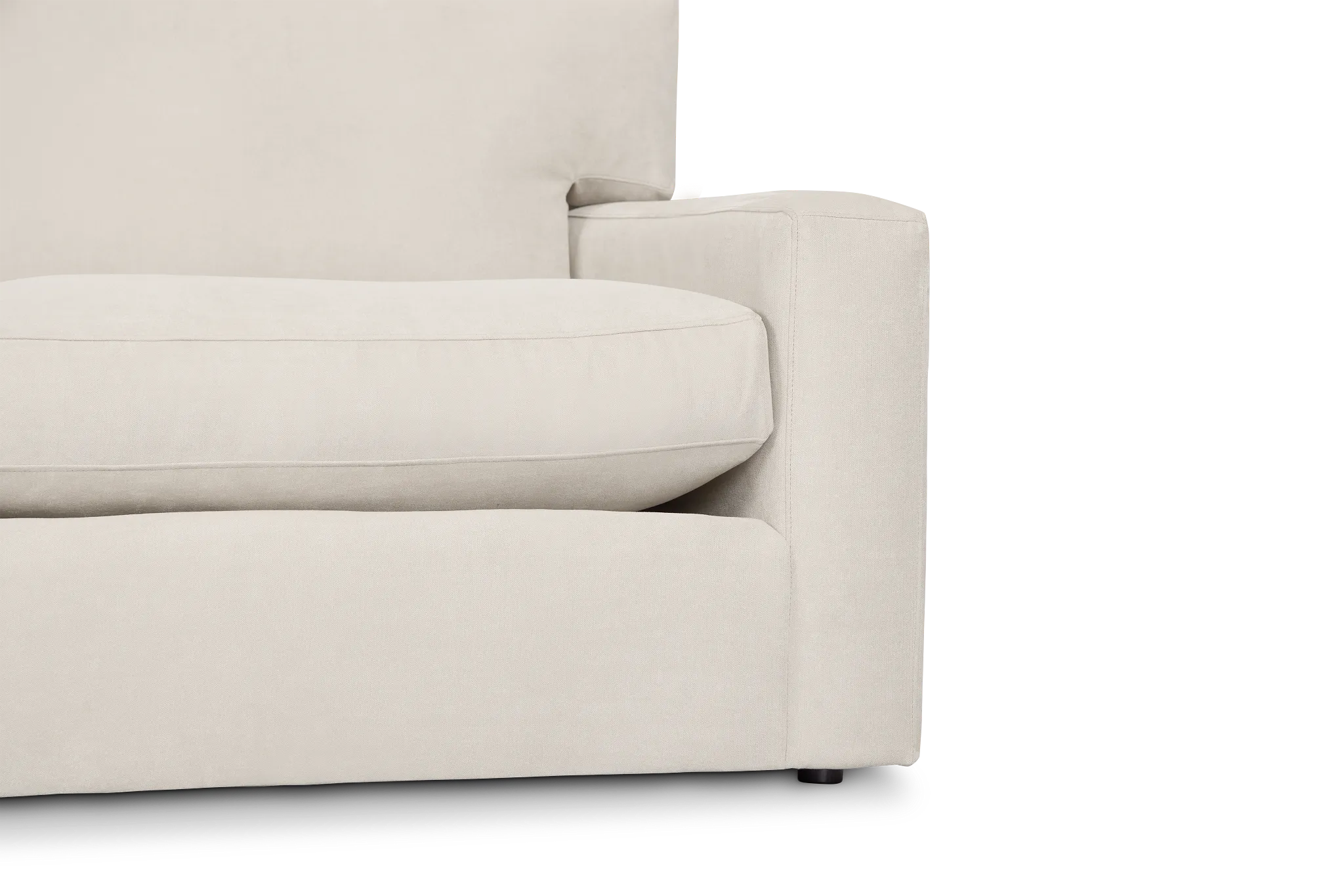 Hudson Gray Fabric Sofa