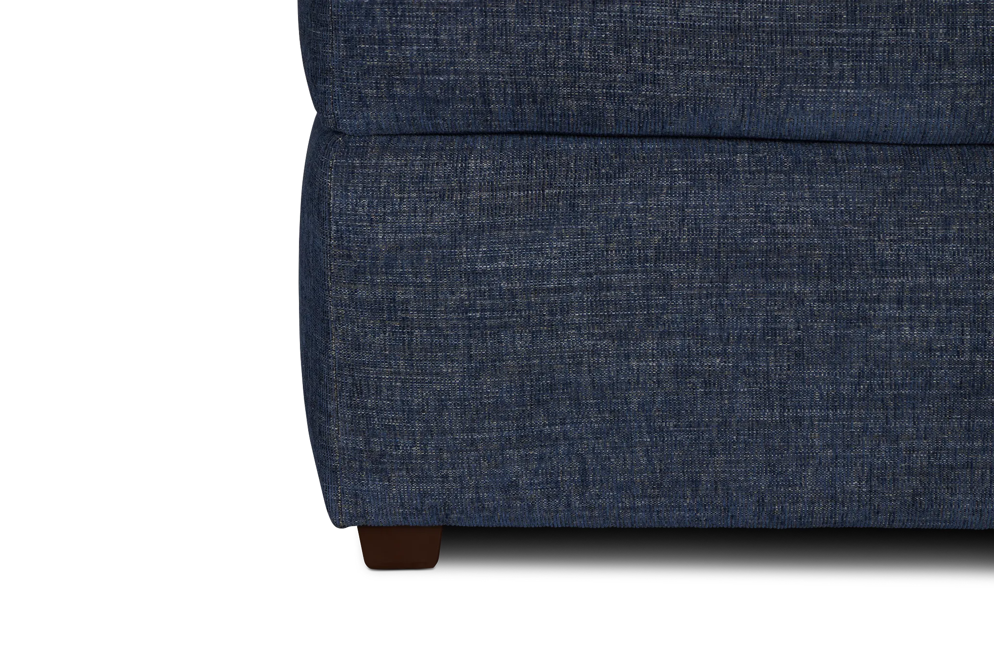Davis Dark Blue Micro Ottoman