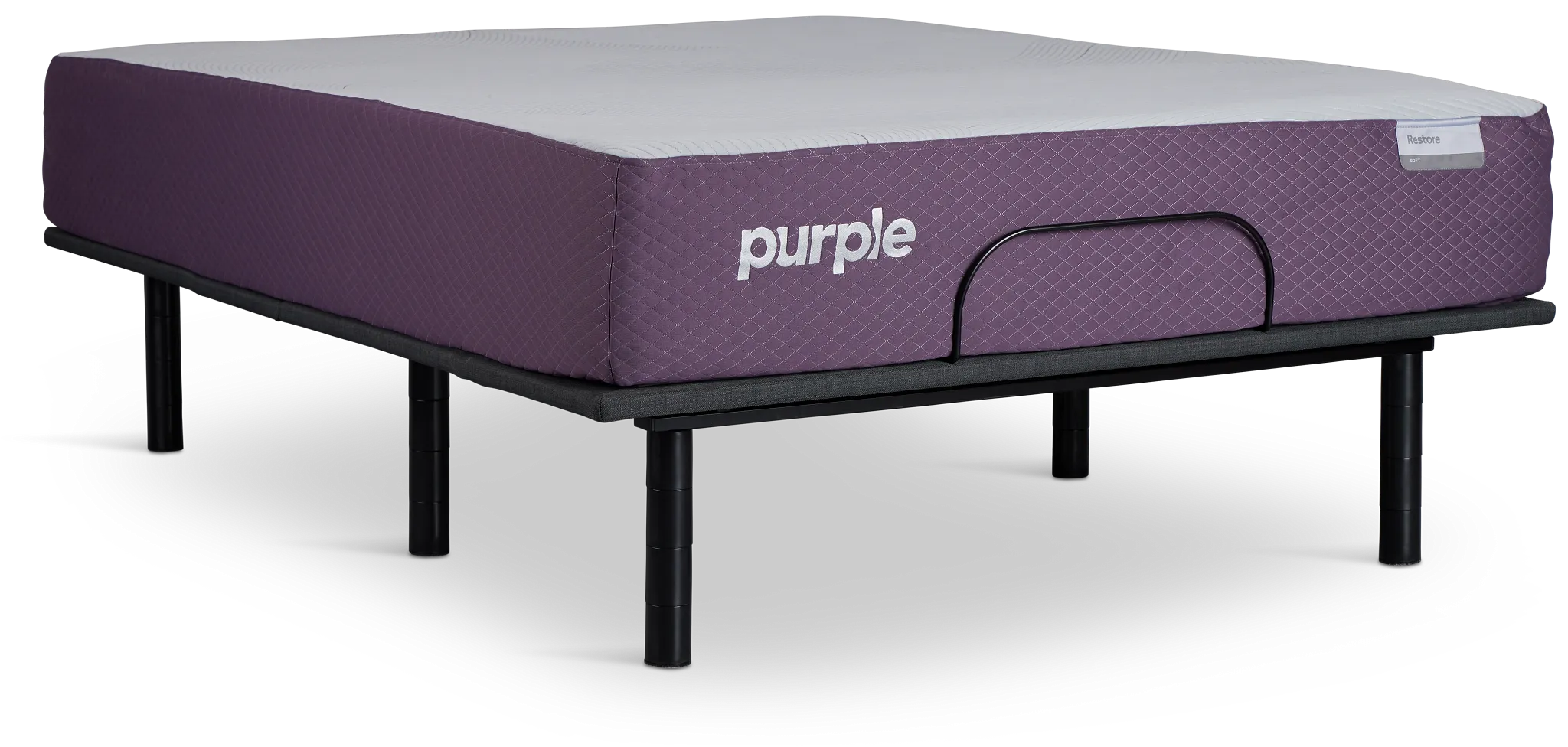 Purple Restore Soft Premium Smart Adjustable Mattress Set