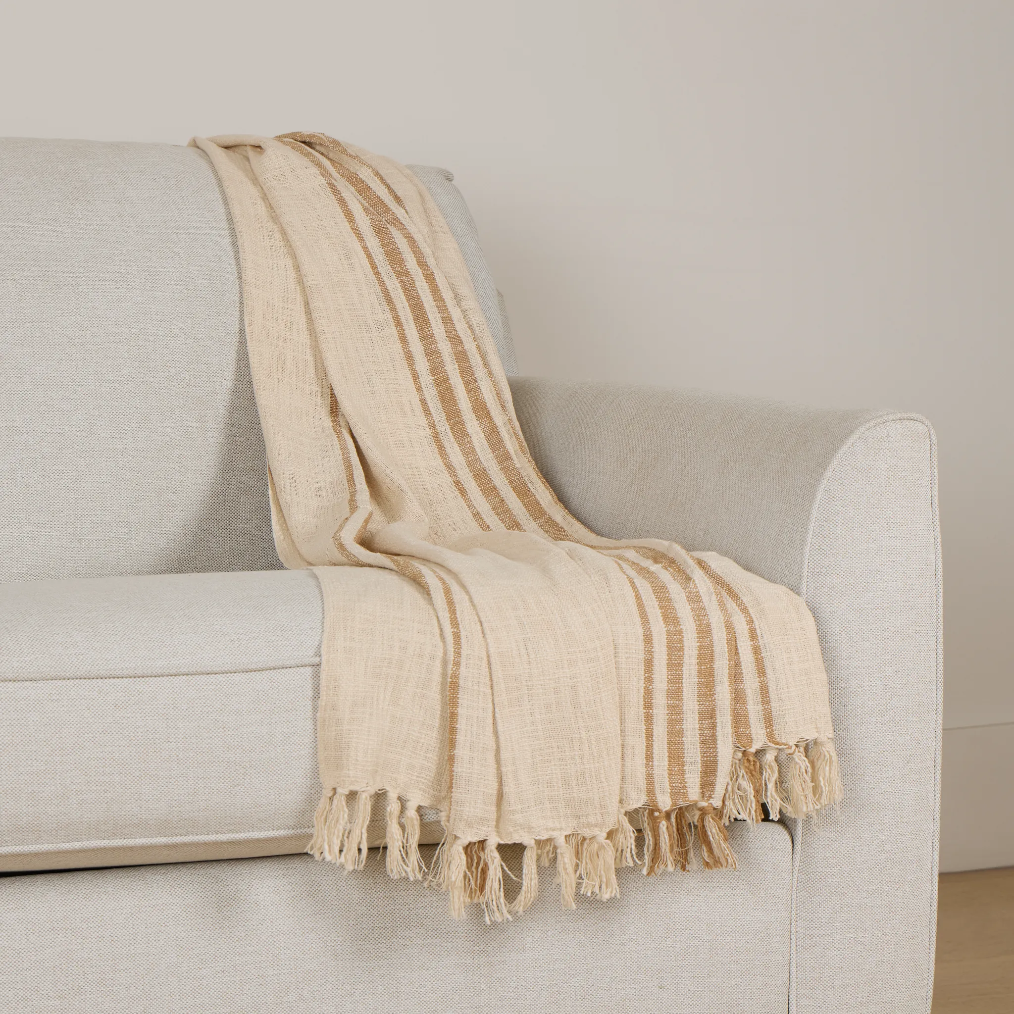 Adala Ivory 60" X 90" Throw