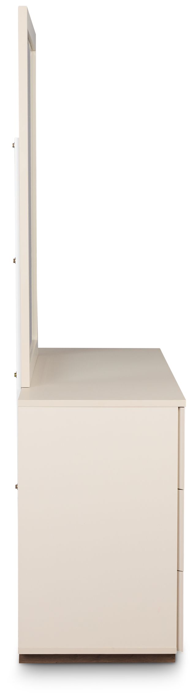 Brasilia Light Beige Dresser & Mirror