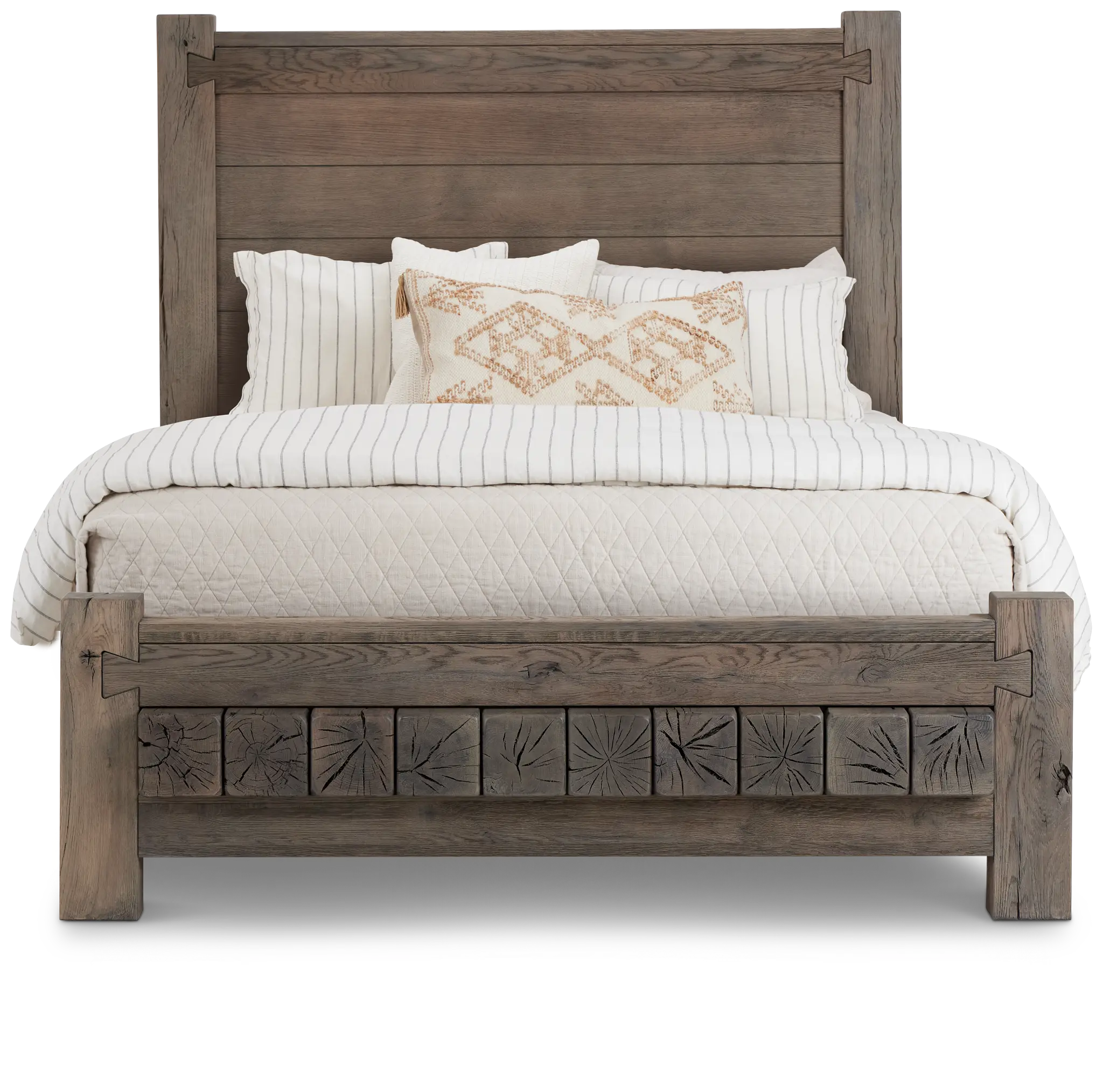 Salt Lake Gray Platform Bed Salt Lake Gray Platform Bed
