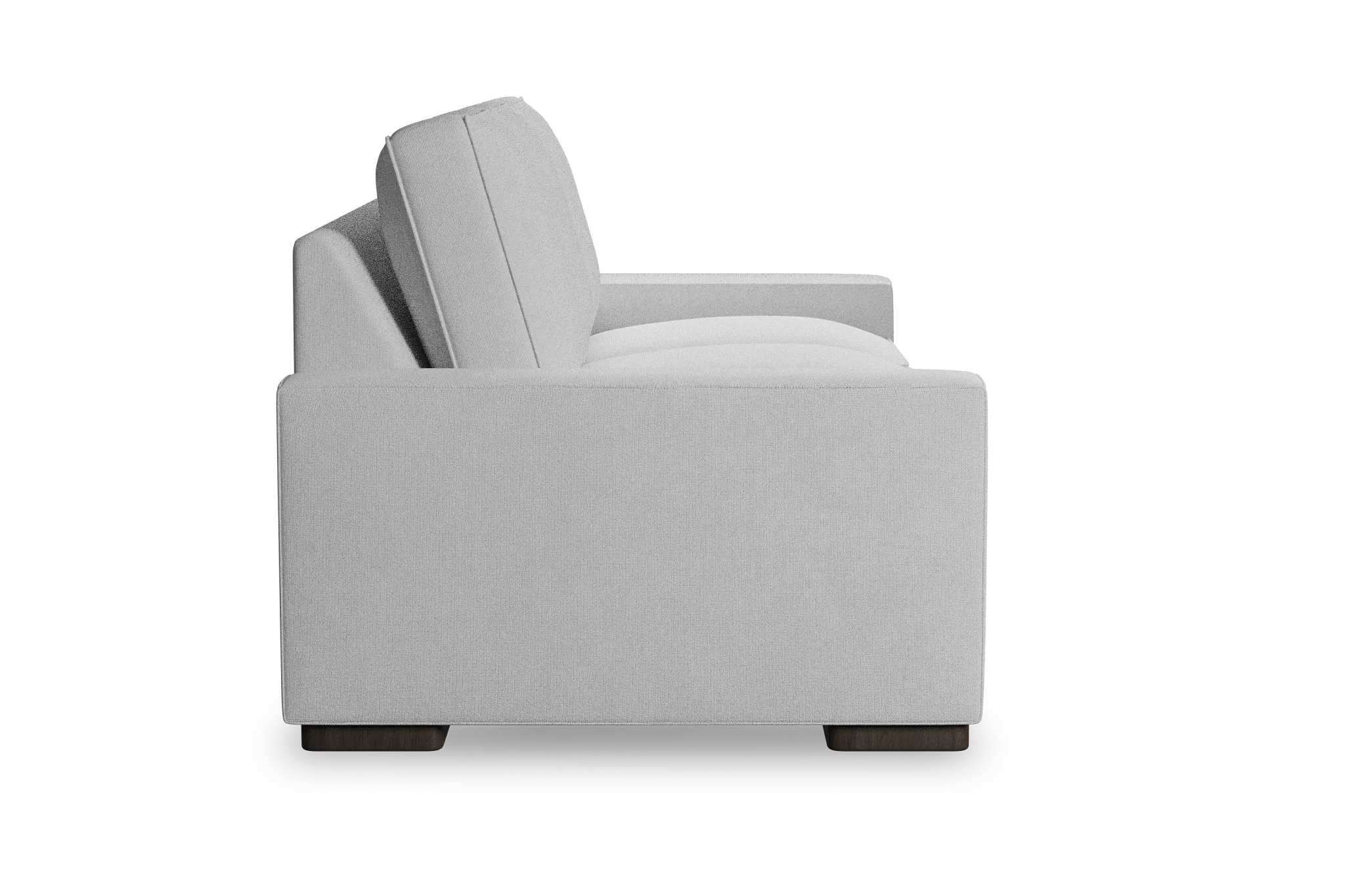 Edgewater Suave White 84" Sofa W/ 3 Cushions