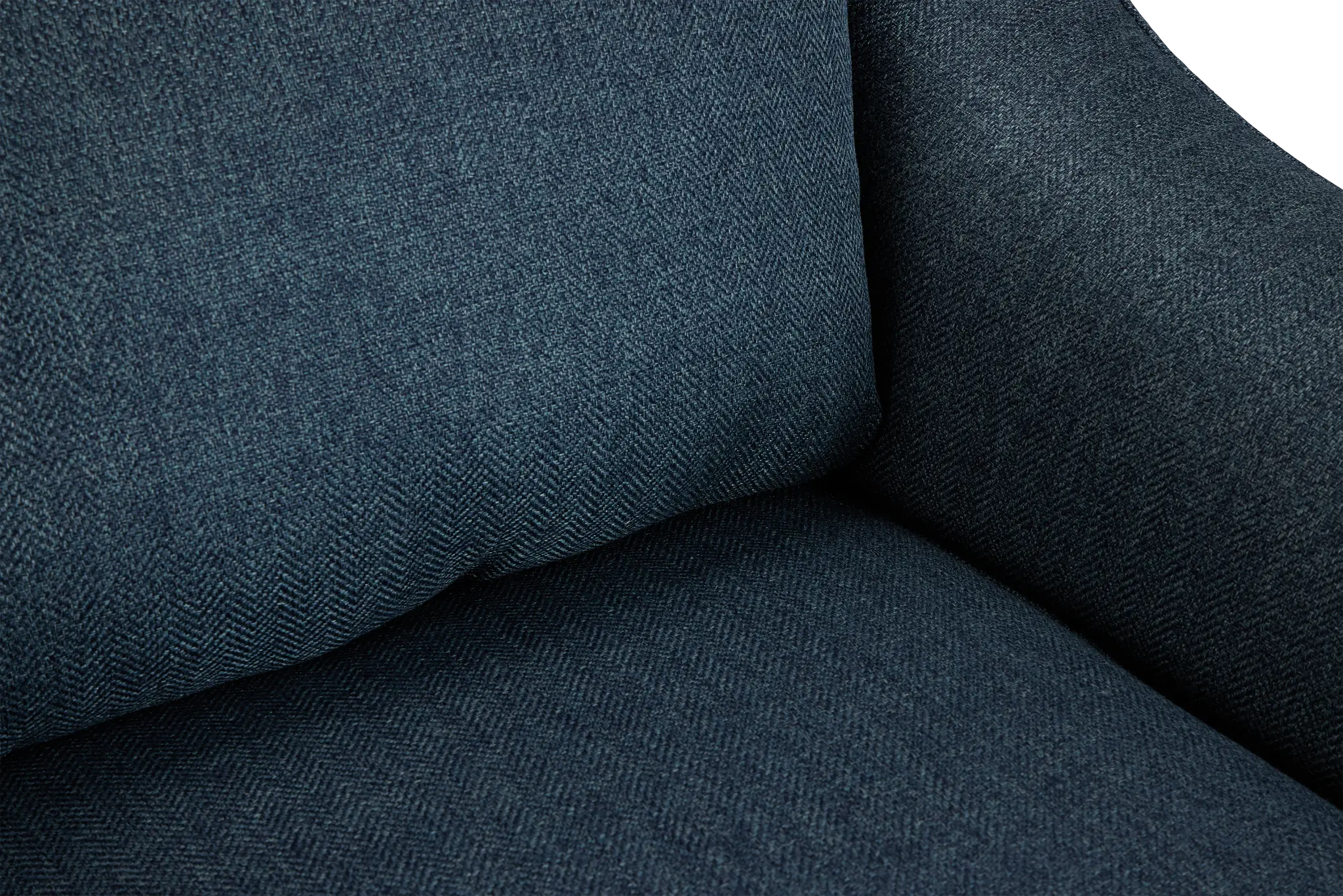 Avery Dark Blue Fabric Loveseat Avery Dark Blue Fabric Loveseat