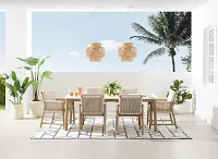 Azure Light Tone Rectangular Table