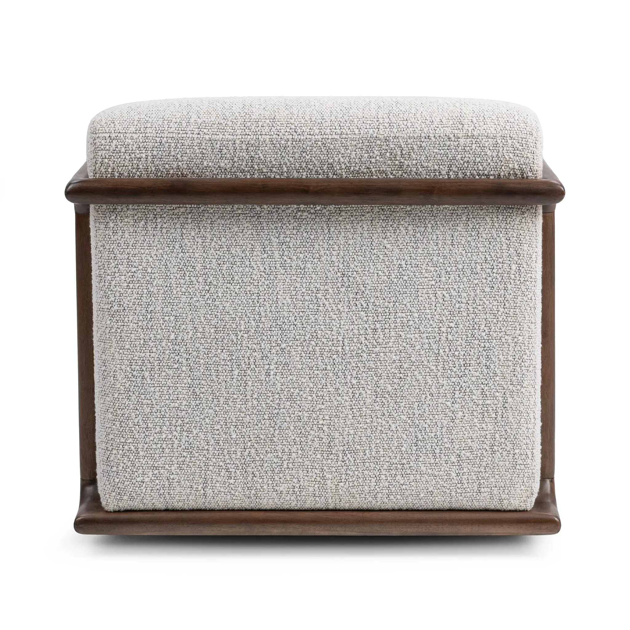 Coal Beige Fabric Swivel Accent Chair Coal Beige Fabric Swivel Accent Chair